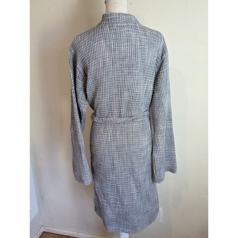 Parachute Waffle Robe in grey, made from 100% Turkish cotton Sz XL Unisex - Picture 2 of 8